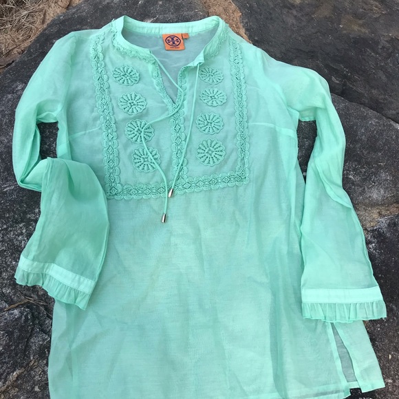 Tory Burch Tops - Tory Burtch Tunic perfect for summer